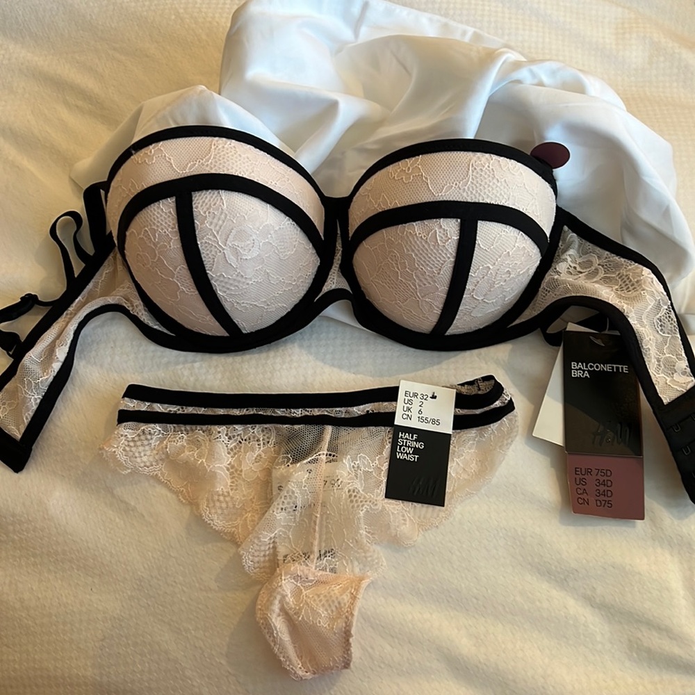 H&M- Bra and thong set!